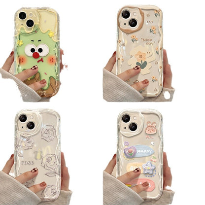 Transparent Creative Apple Phone Case