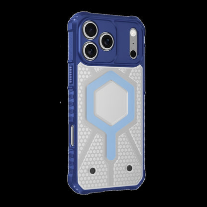 Transparent back panel anti-drop magnetic Apple phone case