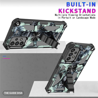 Camouflage Car Armor Magnetic Samsung Phone Case