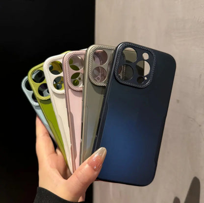AG Frosted Blade Slim Waist Apple Phone Case
