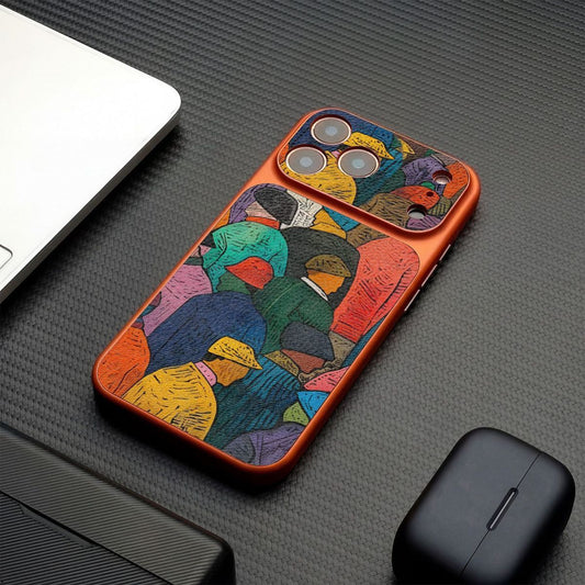Skin-feel church cat Apple phone case