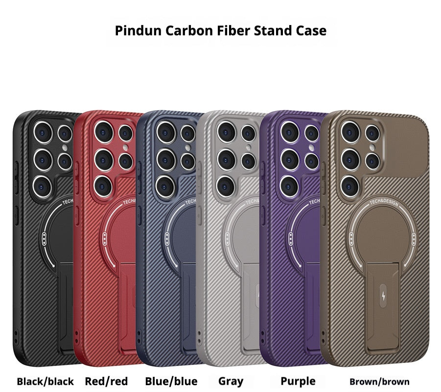 Pindun magnetic stand Samsung phone case