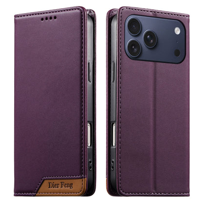 Flip SIM card slot leather case magnetic Apple phone case
