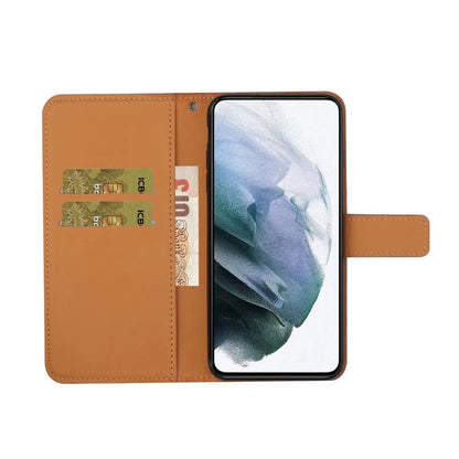 Embossed leather Apple phone case