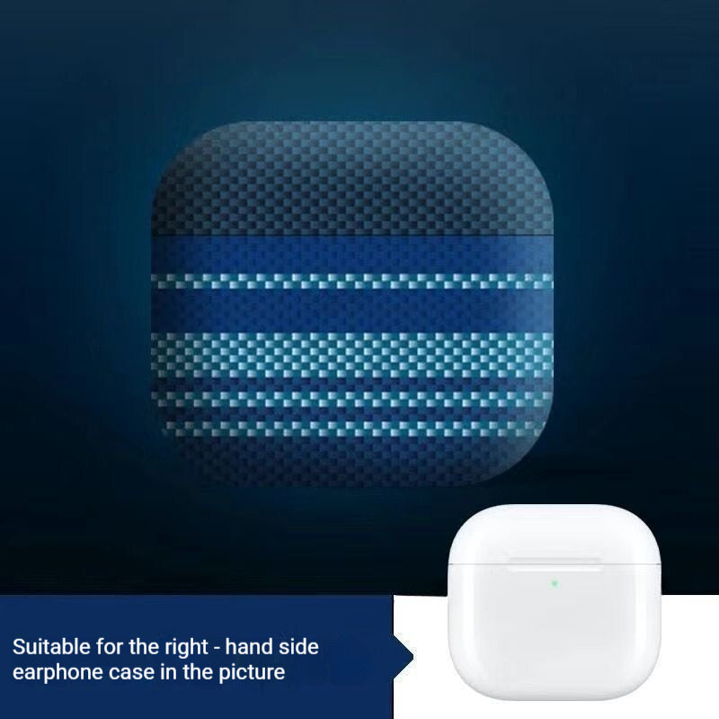 Matte Carbon Fiber Texture AirPods Case