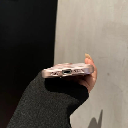 AG Frosted Blade Slim Waist Apple Phone Case