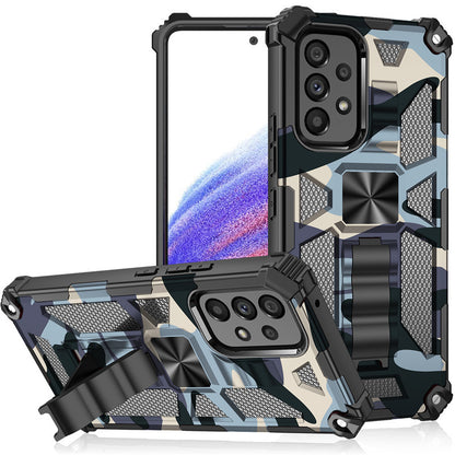 Camouflage Car Armor Magnetic Samsung Phone Case