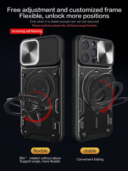 Window-mounted anti-drop magnetic Apple phone case