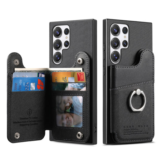 Fashionable flip leather Samsung phone case