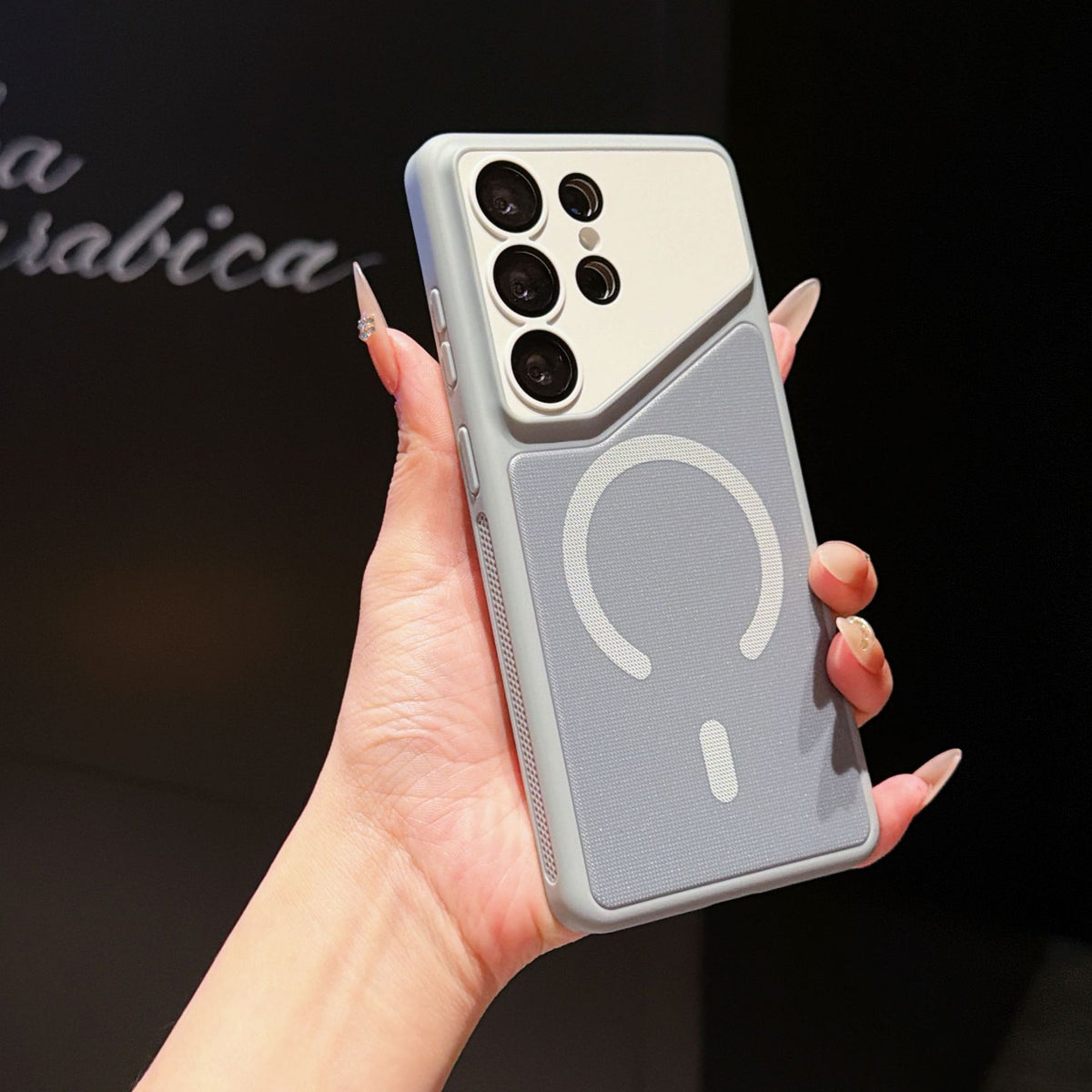 Dopamine magnetic full-coverage Samsung phone case