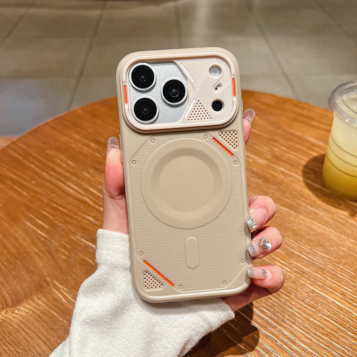 Lightning Armor Magnetic Apple Phone Case