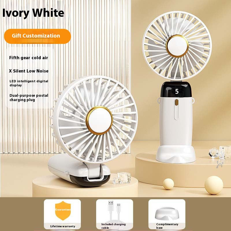 Handheld Silent Desktop Folding Small Fan