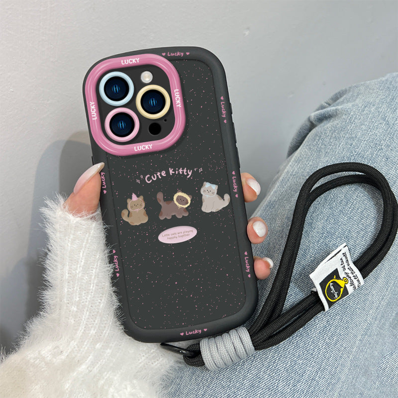 Coffee Kitten Apple Phone Case