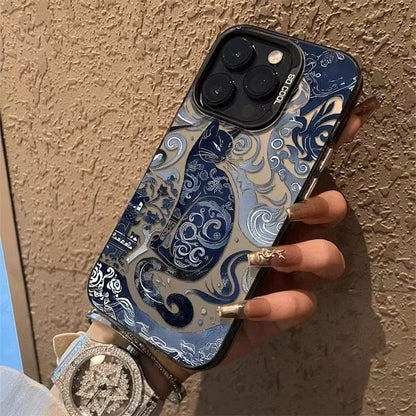 Totem Cat Anti-drop Apple Phone Case