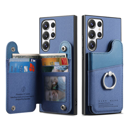 Fashionable flip leather Samsung phone case