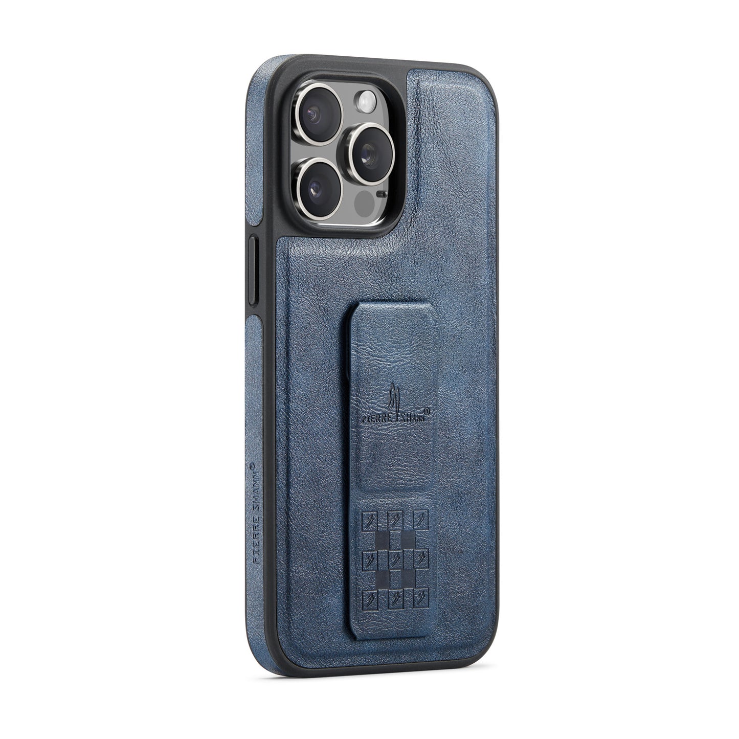 Folding Stand Magnetic Leather Apple Phone Case