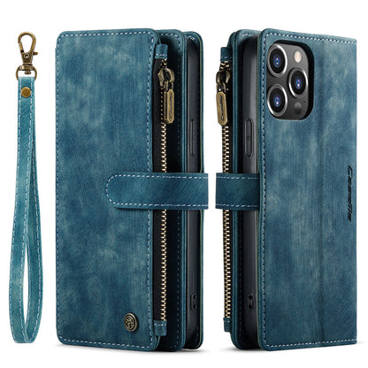 Luxury Collection 3-in-1 Multifunctional Wallet Style iPhone Mobile Phone Leather Case