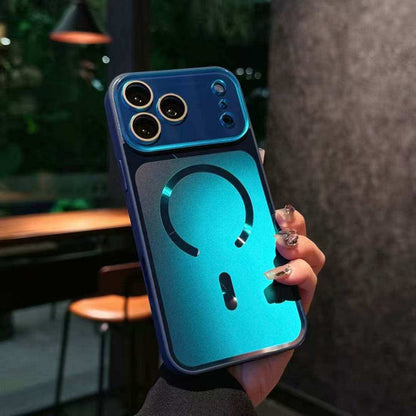 Magnetic Apple Phone Case with Glossy Finish