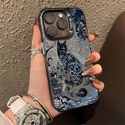Totem Cat Anti-drop Apple Phone Case