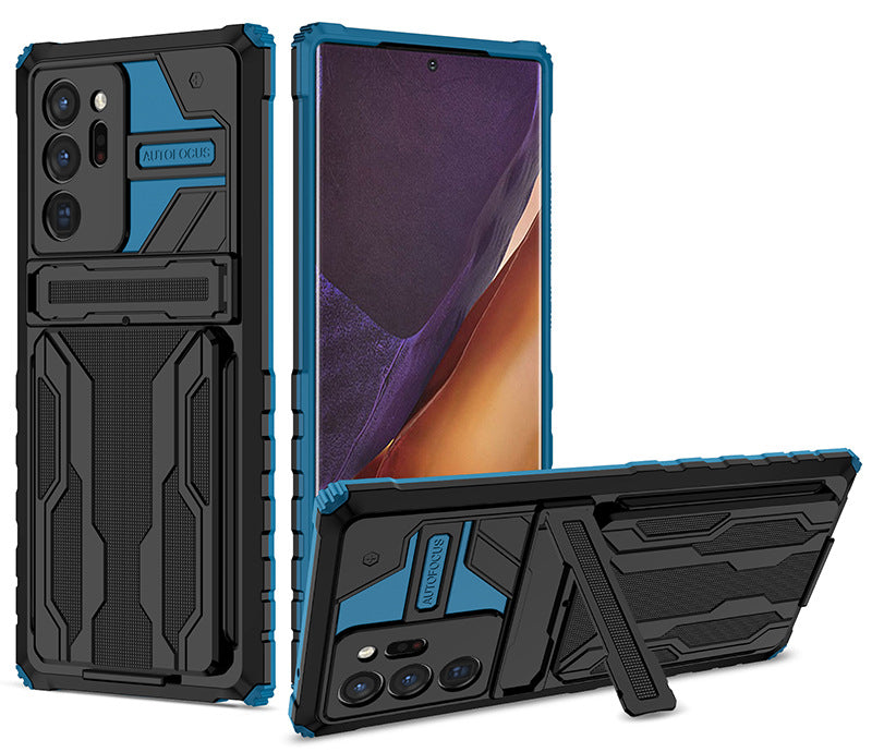 Card holder and drop-proof Apple phone case