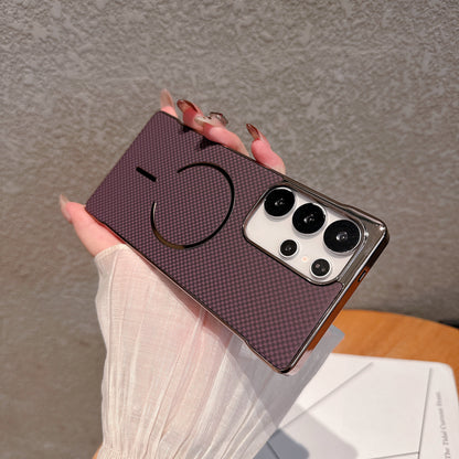 Frameless Kevlar Anti-drop Magnetic Samsung Phone Case