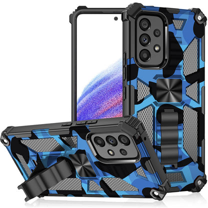 Camouflage Car Armor Magnetic Samsung Phone Case