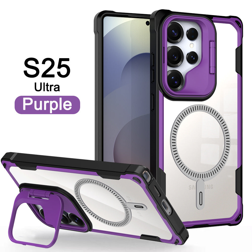 Panda Stand Magnetic Acrylic Samsung Phone Case