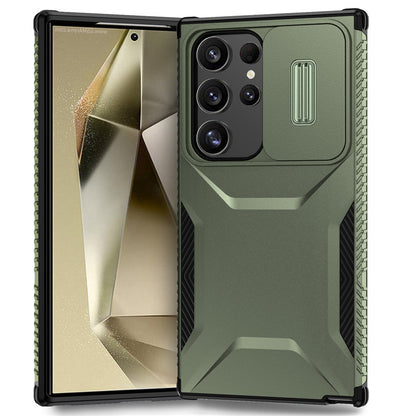 Lens-mounted window anti-drop Samsung phone case