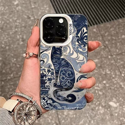 Totem Cat Anti-drop Apple Phone Case