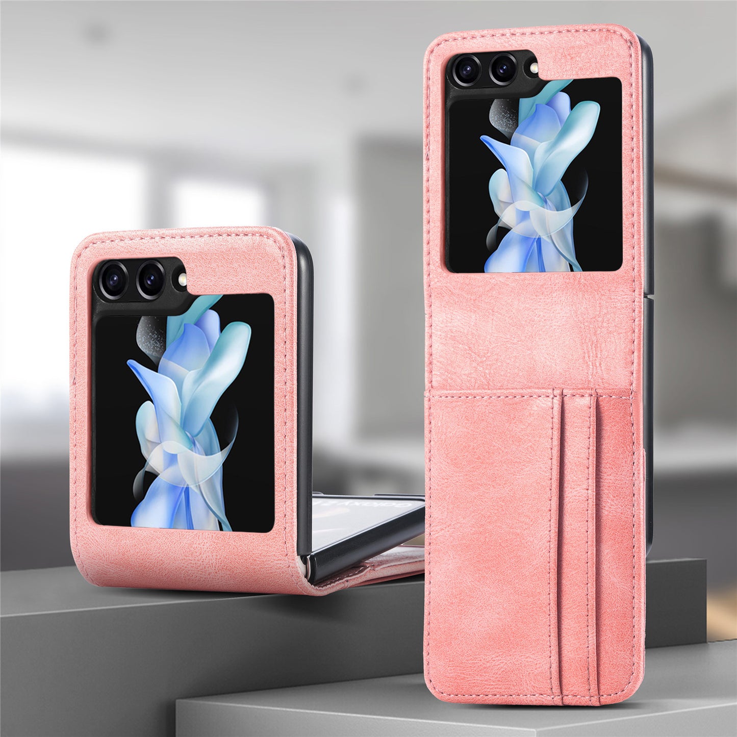 Business ZFlip folding conjoined multi-card protective case