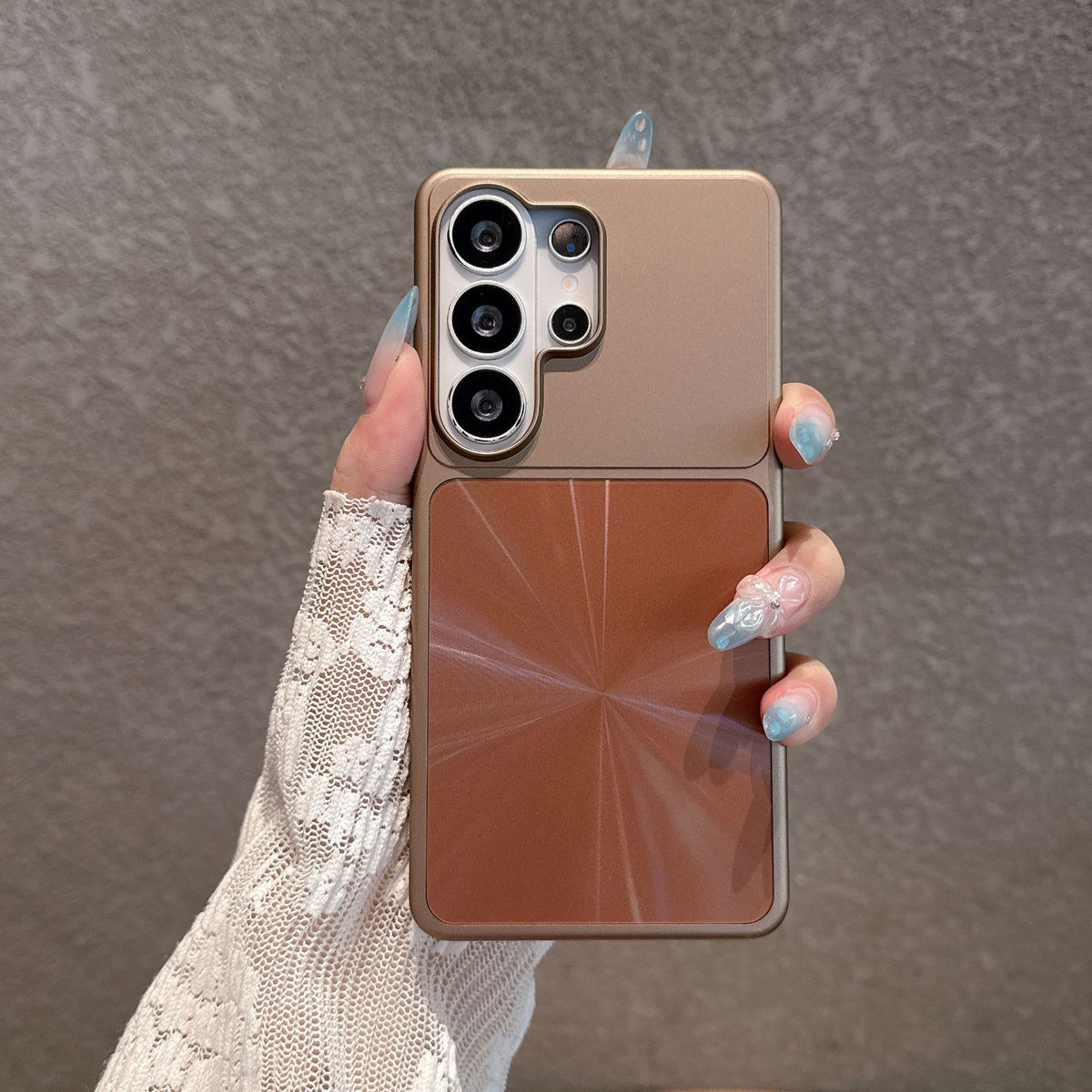 Aurora Laser Large-Aperture Samsung Phone Case