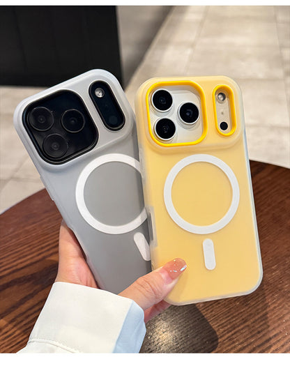 Dopamine jelly magnetic Apple phone case