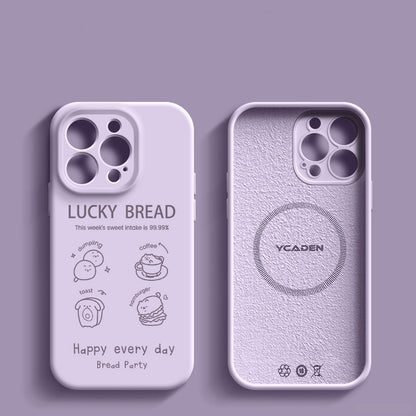 Lucky Bread Magnetic Apple Phone Case