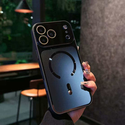 Magnetic Apple Phone Case with Glossy Finish