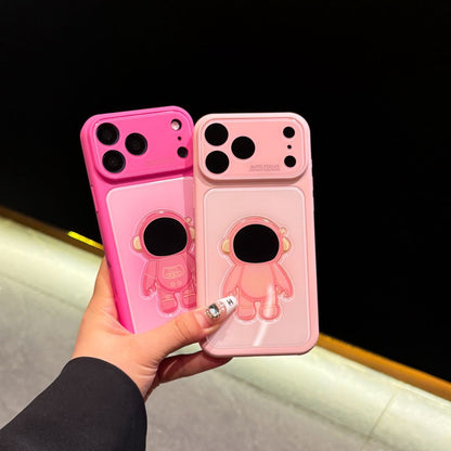 Astronaut-themed creative stand for Apple phone case