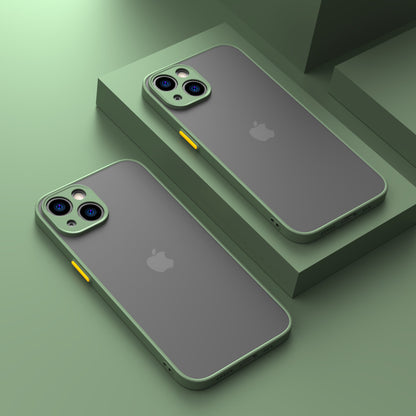 Skin-feeling silicone frosted iPhone case