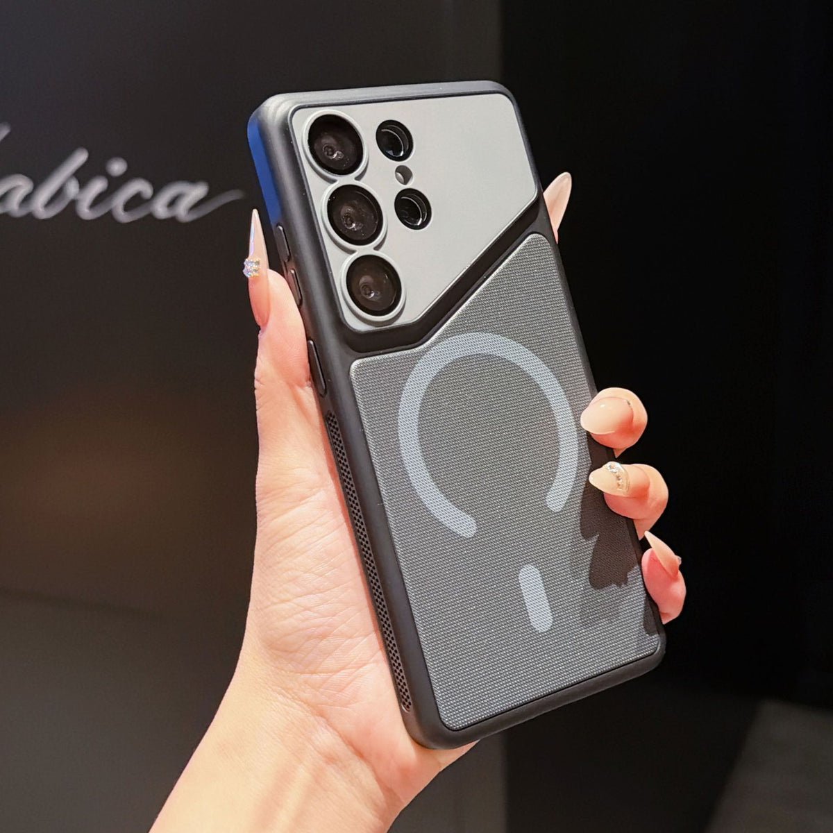 Dopamine magnetic full-coverage Samsung phone case