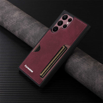 Light luxury high-end card slot Samsung mobile phone case