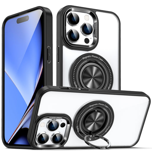 Rotating Ring Magnetic Bracket Apple Phone Case