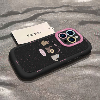 Coffee Kitten Apple Phone Case