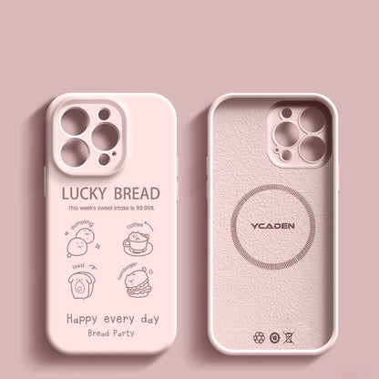 Lucky Bread Magnetic Apple Phone Case