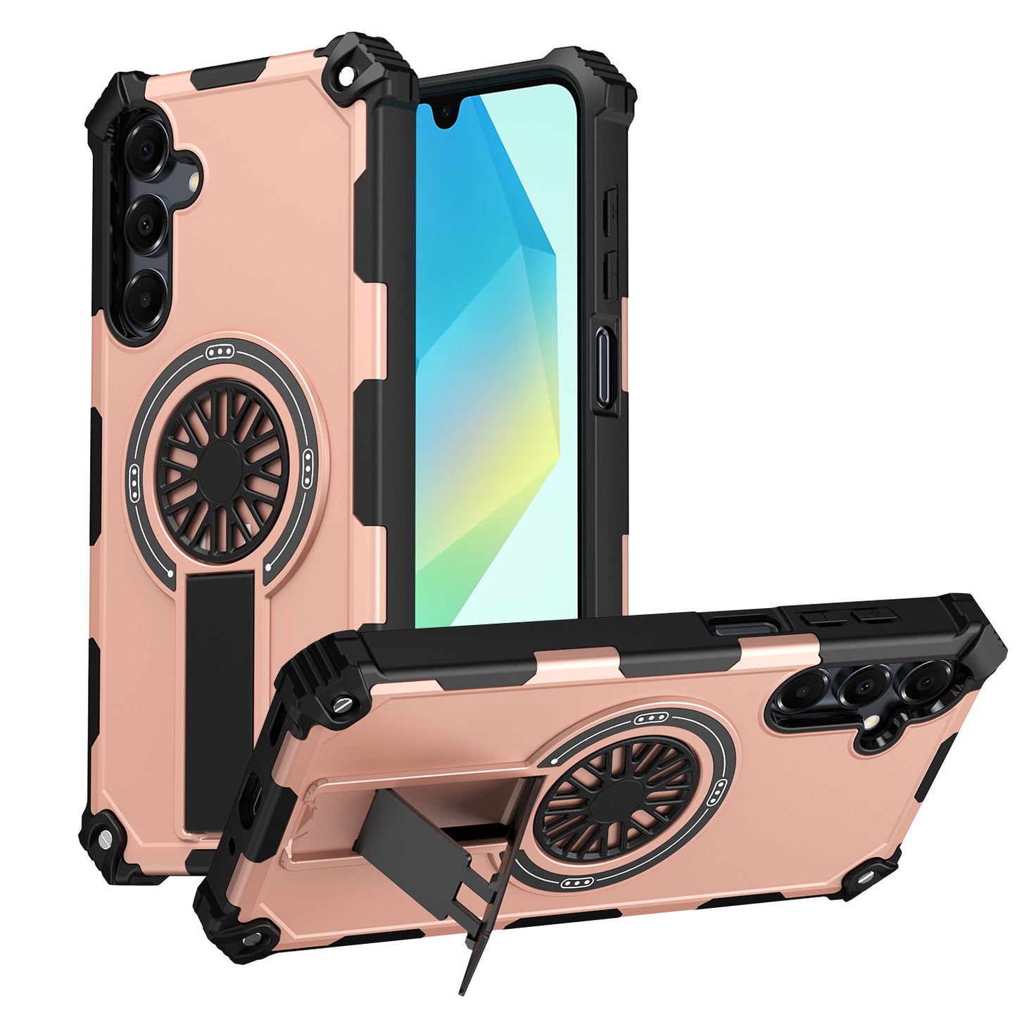 Magnetic Car Wireless Spinning Gyro Samsung Phone Case