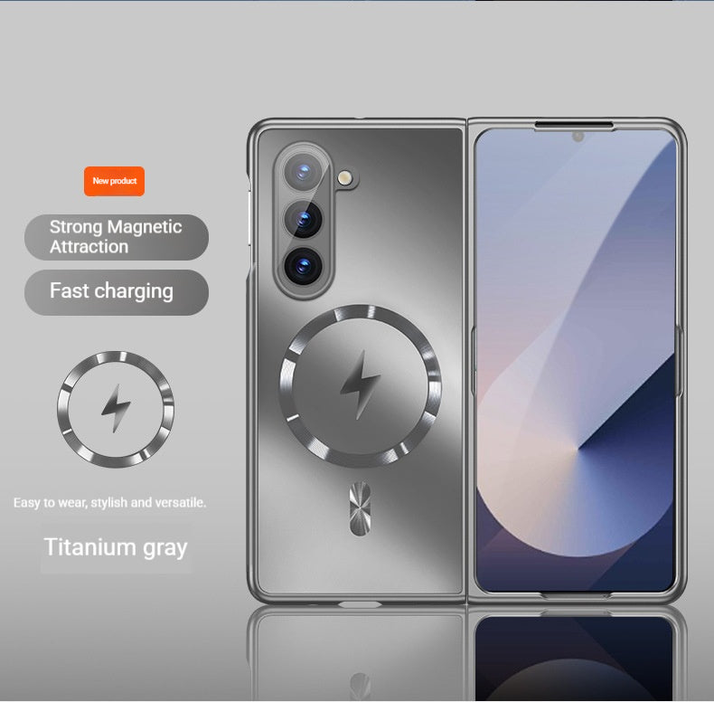 Iridescent Foldable Magnetic Z Fold Case