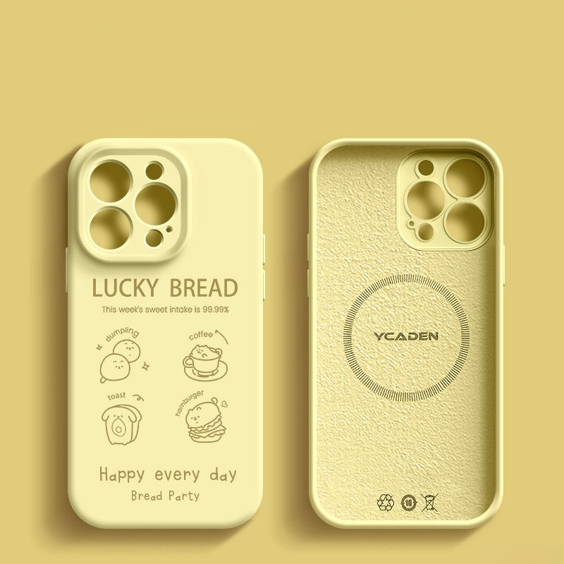 Lucky Bread Magnetic Apple Phone Case