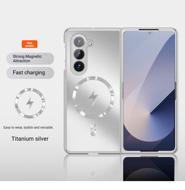 Iridescent Foldable Magnetic Z Fold Case