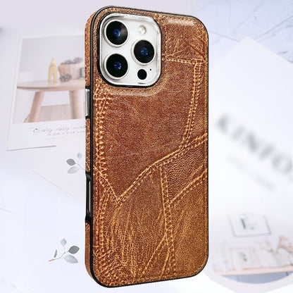 Denim leather iPhone case
