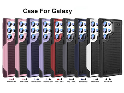 Elegant two-tone Samsung phone case