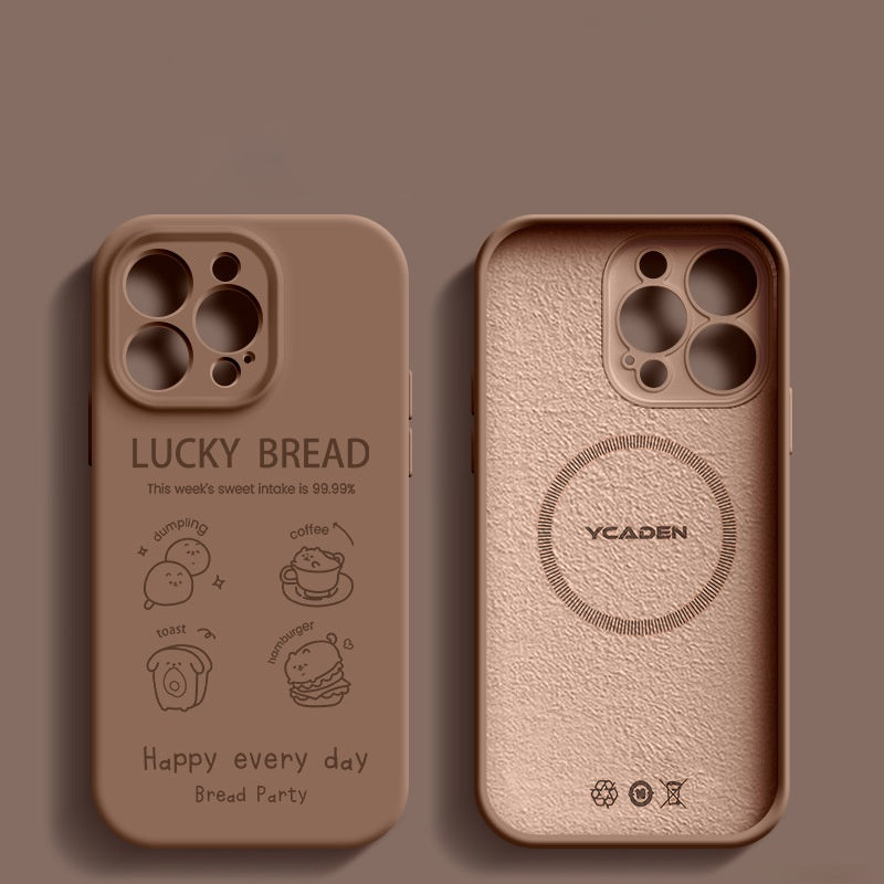 Lucky Bread Magnetic Apple Phone Case