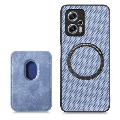Magnetic Xiaomi phone case with back sticker card holder