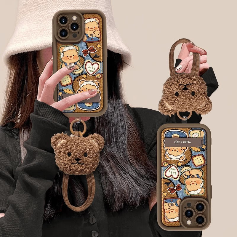 Maillard Butter Bear Apple Phone Case